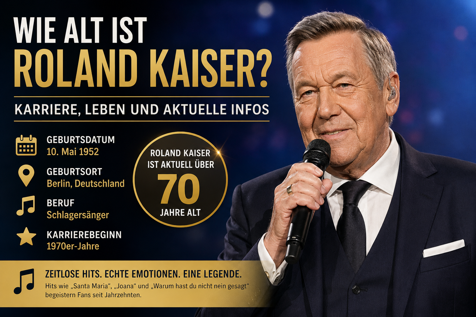 wie alt ist roland kaiser