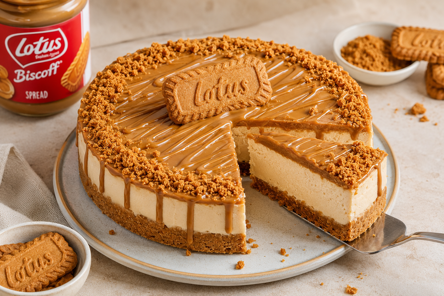 lotus cheesecake