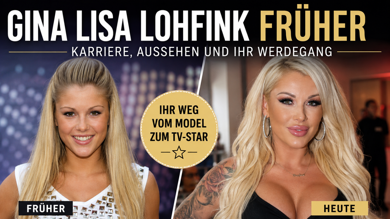 gina lisa lohfink früher