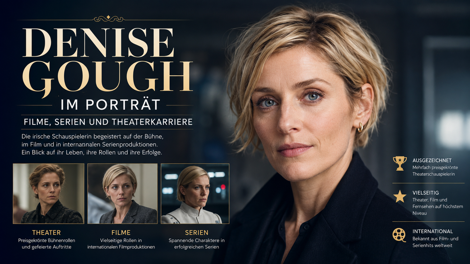 Denise Gough im Porträt: Filme, Serien und Theaterkarriere
