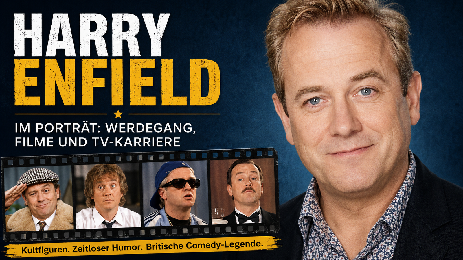 Harry Enfield im Porträt: Werdegang, Filme und TV-Karriere